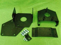 スペアタイヤ移動ブラケット